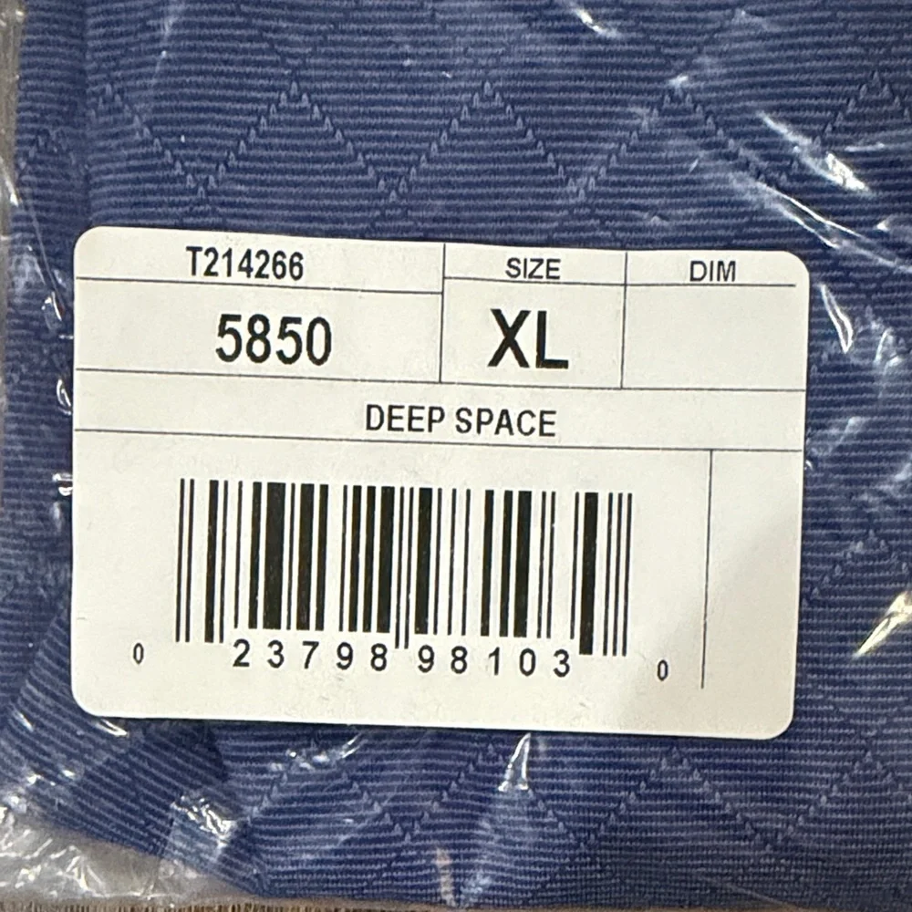 Tommy Bahama Deep Space Blue Diamond-Texture Polo - Picture 3 of 4